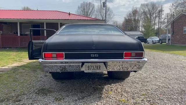 Aj's '72 SS Nova with LED headlights, tail lights & turn signals смотреть онлайн