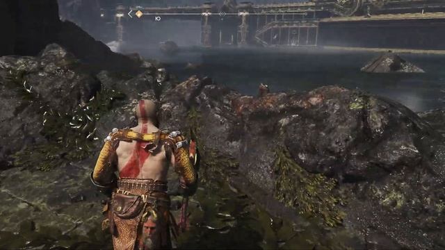 God of War(2018) - Каменный водопад, Храм Бури, Ущелье Нортри