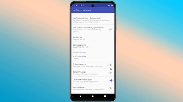 How to show internet speed on status bar in moto g73 смотреть онлайн