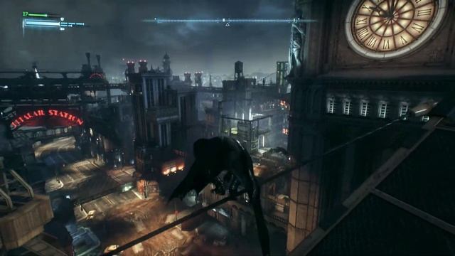 Batman uses Disruptor hacking on turrets смотреть онлайн