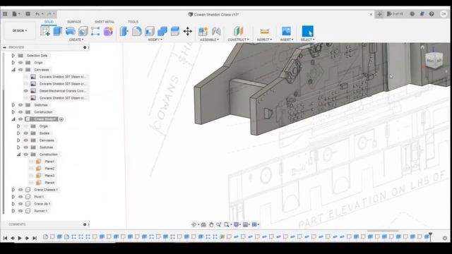 Fusion 360 beginners guide to Model railway crane ( Ep 7 ) смотреть онлайн