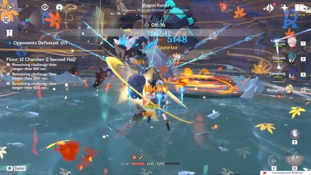 【GI】C0 Raiden National Team vs C0 Kazuha National Team - Spiral Abyss Floor 12 Gameplay! смотреть онлайн