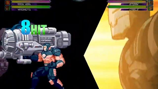 MVC2 War Machine Proton Cannon on Sentinel solo no assist infinite ender смотреть онлайн