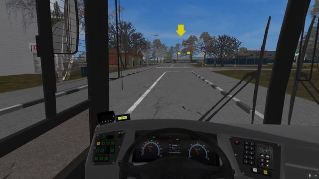 Служебный рейс на Белорусском автобусе МАЗ 103.965|OMSI 2|Солнечногорск