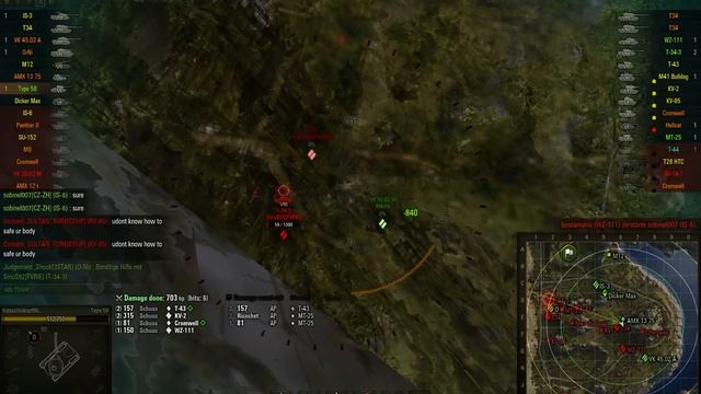 World of Tanks Ace tanker with Type 58 смотреть онлайн