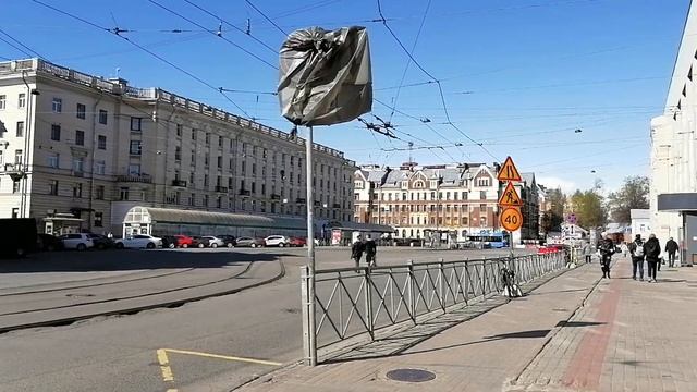 Санкт-Петербург. Площадь Ленина. 1.05.2023.