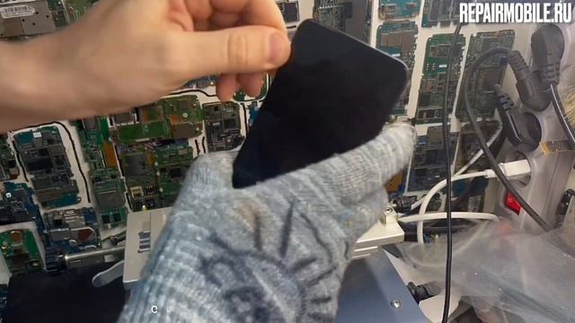 Замена дисплея на Poco M5S смотреть онлайн