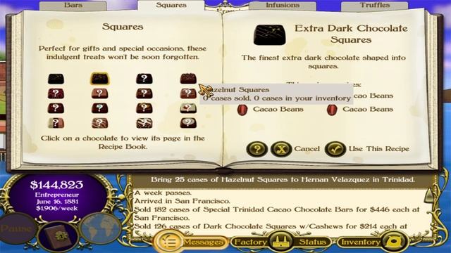 Let's Play! Chocolatier 1 - Part 3 - No Commentary (Mild Flash Warning!) смотреть онлайн