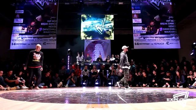 Marti vs Roni - Hip Hop 1/4 Adults | Explosion Battle 2016 | Cherkassy, Ukraine смотреть онлайн