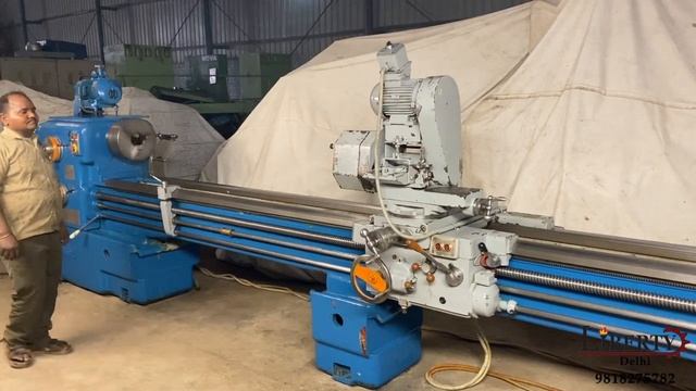 Lathe Machine - Sabre Italy - 6000 mm Job Length смотреть онлайн