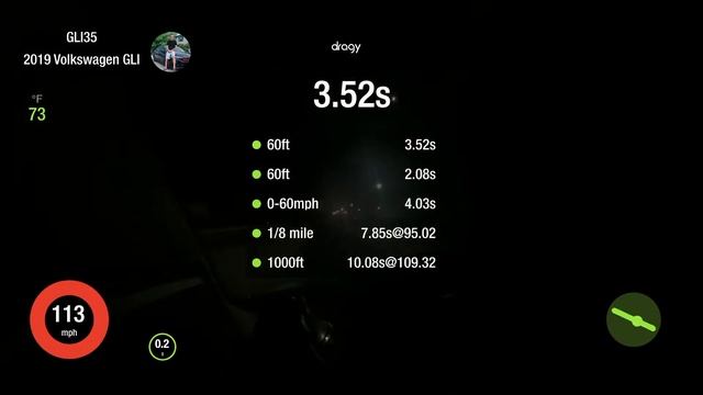 2019 MK7 GLI makes an 11 second 1/4 mile pass at the track IS38 E48 Sneeky Tuned смотреть онлайн