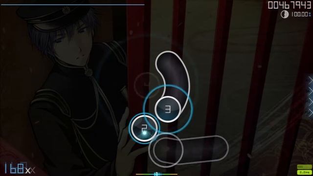 Osu! | KurousaP feat KAITO V3 - Jougen no Tsuki [Hard] смотреть онлайн