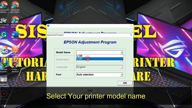 How to Reset Epson L121, L120 The ink pad is at the end of its service life with Resetter смотреть онлайн