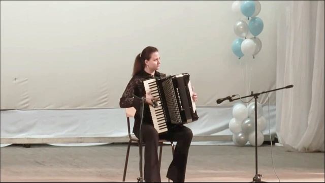 Л.Бетховен "Рондо соль-мажор"(Ярость по поводу потерянного гроша) Анастасия Петроченко (аккордеон)