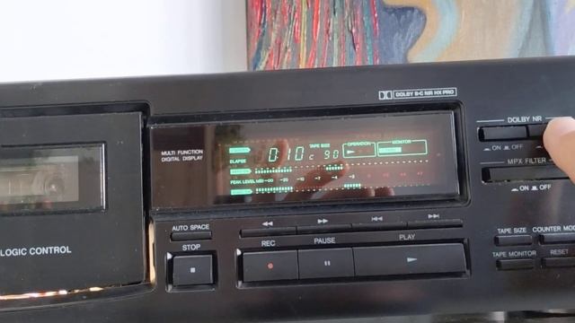 Deck Onkyo TA-2940 wygląd, działanie, nagrywanie. смотреть онлайн