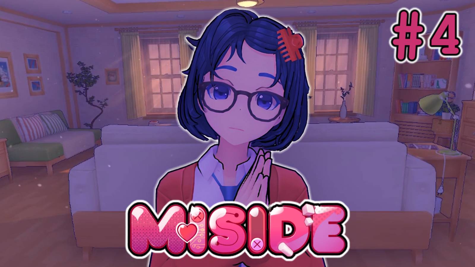 МИЛА - НЕ ТАКАЯ, КАК ВСЕ! - Miside - Прохождение #4 смотреть онлайн