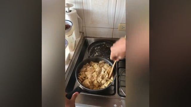 Ravioli Carbonara con Vegetales #pasta #ravioli смотреть онлайн