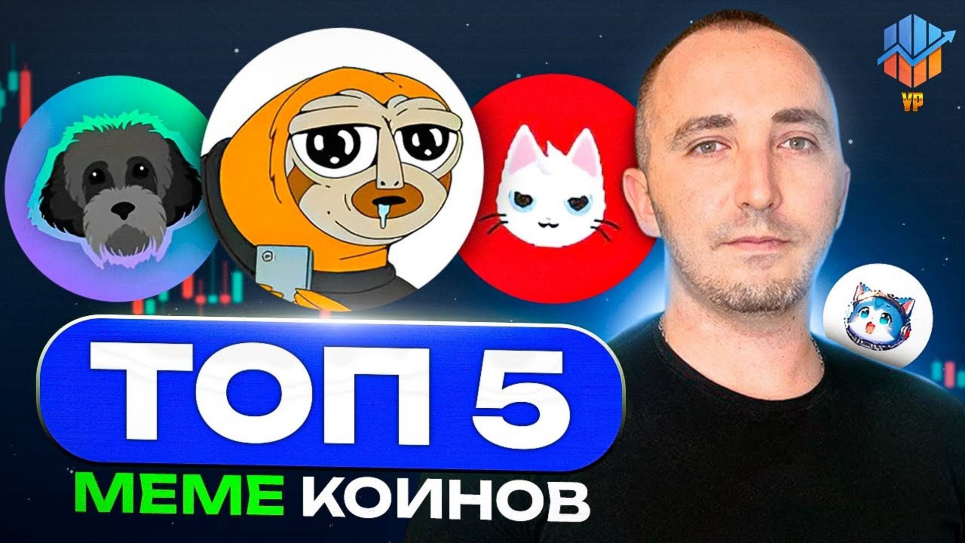 ⚪ТОП-5 МEME монет которые взлетят после халвинга (через 11 дней халвинг BTC) смотреть онлайн