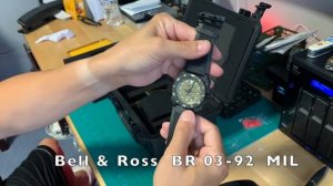 UNBOXING Bell & Ross BR 03-92 MILITARY DIVE WATCH