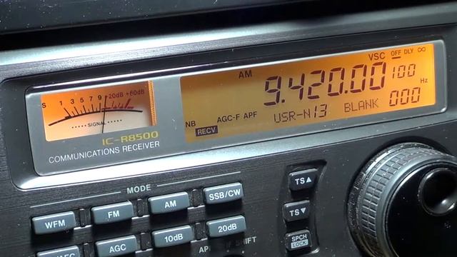 Voice of Greece with interval signal and national anthem 9420 khz смотреть онлайн