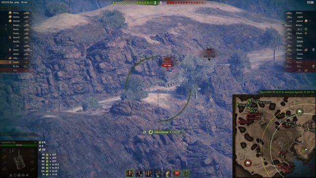 World of Tanks T67 Gameplay (INSANE 3.7k combined damage) смотреть онлайн