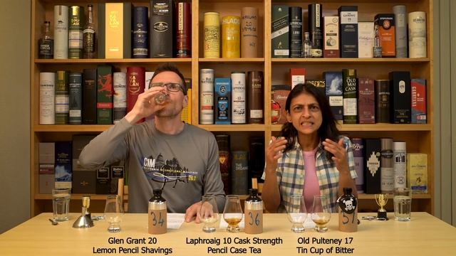 Glen Grant 20, Laphroaig 10 Cask Strength, Old Pulteney 17 - Whisky Mystery 31