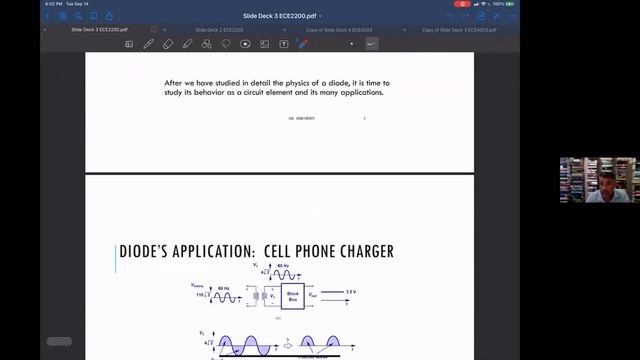 ECE2200 09 14 21 Diode Circuits