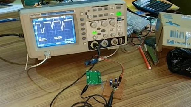 HB100 microwave RADAR module with home made amplifier circuit смотреть онлайн