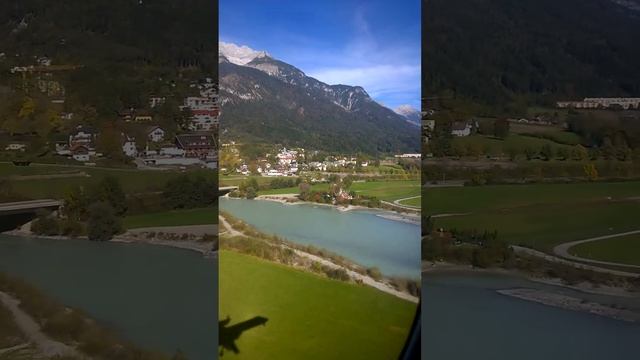 Landing in Innsbruck on Tyrolean Airways смотреть онлайн