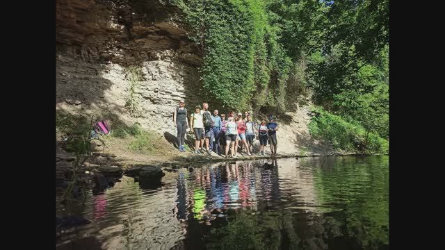 вдоль реки Лавы