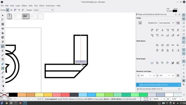 Working with Inkscape : Create Vector Medal Icon - Intermediate смотреть онлайн