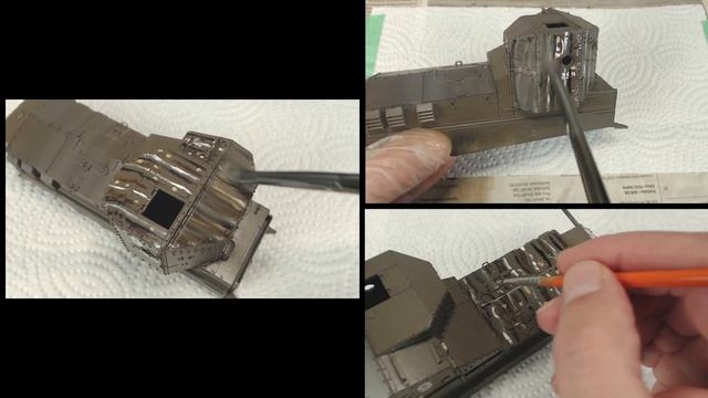 Meng Whippet WW1 Tank Model Build Pt2 смотреть онлайн