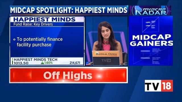 Midcap Spotlight: Reema Tendulkar Decodes Happiest Minds | Midcap Radar | CNBC-TV18 смотреть онлайн