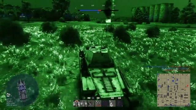 WWII Tank with night vision | War Thunder смотреть онлайн