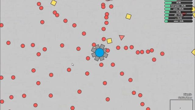 Diep.io Octo Tank Gameplay no bullet speed : The ultimate Defence! смотреть онлайн