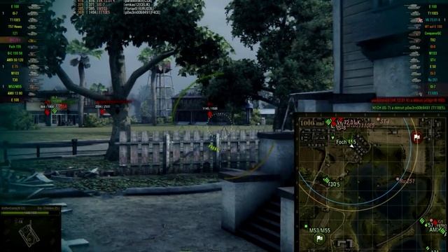 World Of Tanks - 0.9.4 - Batchat 25t - Live Oaks - 2 kills - 4129 damage - 1167 Xp смотреть онлайн