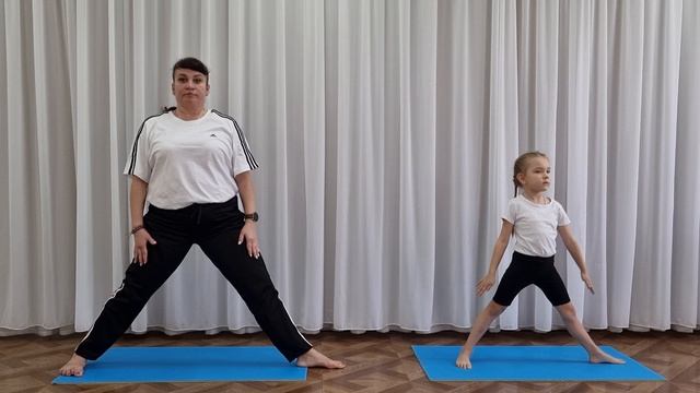 Вторая поза воина смотреть онлайн