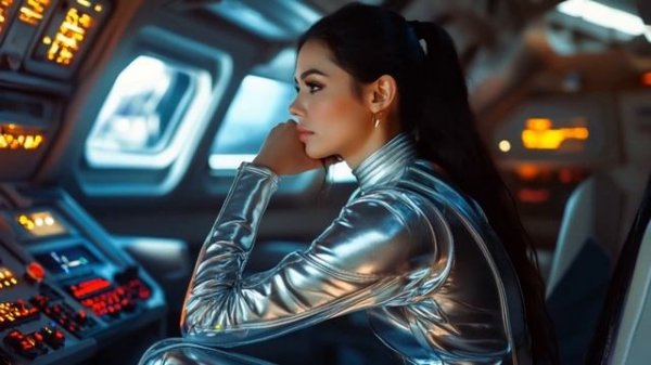 Astro Divas - Fashion Beyond the Stars   Futuristic Sci-Fi AI Cinematic 4K