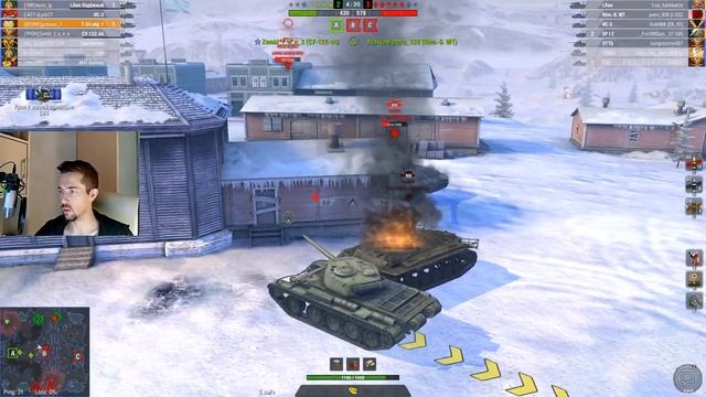 Т-54 обр. 1 - первое впечатление WOT Blitz смотреть онлайн