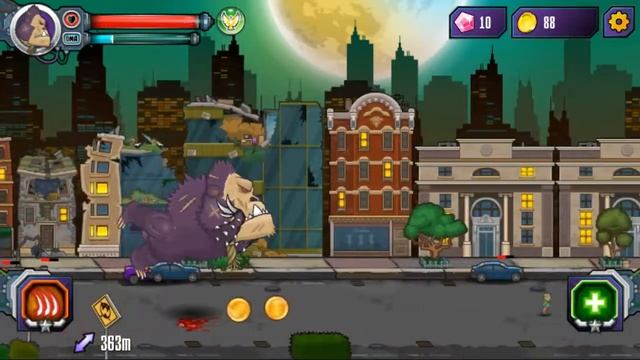 Mutant Rampage by Playchocolate Gameplay Android смотреть онлайн