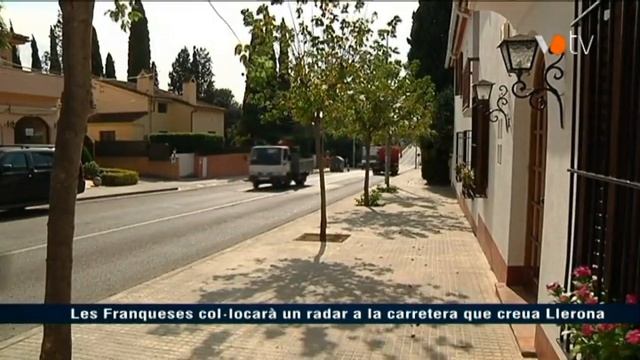 VOTV - Les Franqueses col·locarà un radar a la carretera que creua Llerona смотреть онлайн