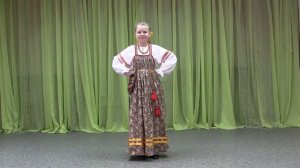 Русская народная песня "Рассыпала Маланья бобы"