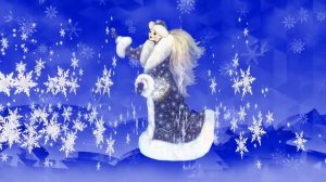 Метелица. Новогодний футаж для видео.