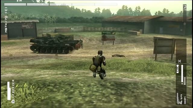 TANK BATTLE: MBTK-70 CUSTOM - Extra Ops 083 - Metal Gear Solid: Peace Walker (PS3) Gameplay смотреть онлайн