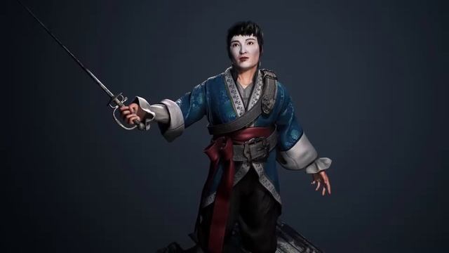 Ching Shih 3D Model смотреть онлайн