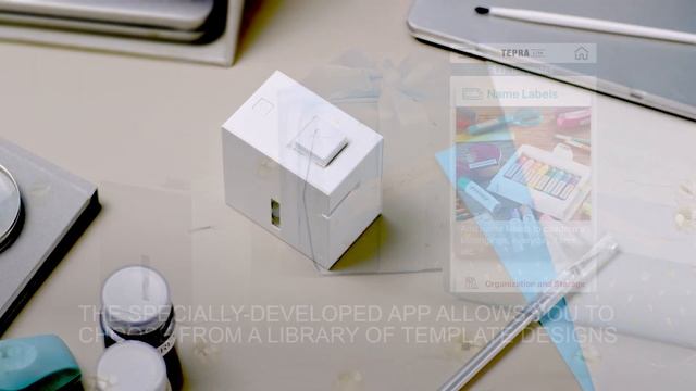 Compact Palm-sized Label Printer "TEPRA Lite" from KING JIM смотреть онлайн