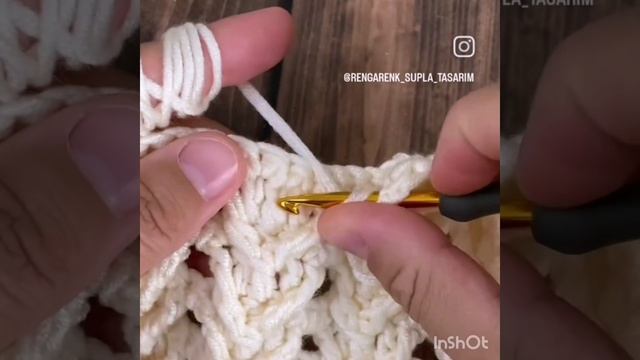 Ажурный узор крючком,,косички" смотреть онлайн