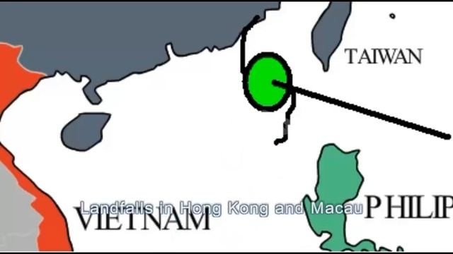 Tropical storm Roke in Hong Kong (2017) смотреть онлайн