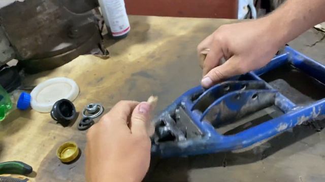 Захимичили Шаровую опору на квадроцикл/125 кубов