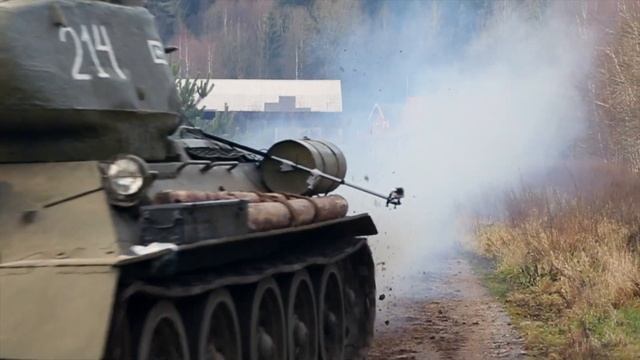T-34 Tank Sound Recording смотреть онлайн